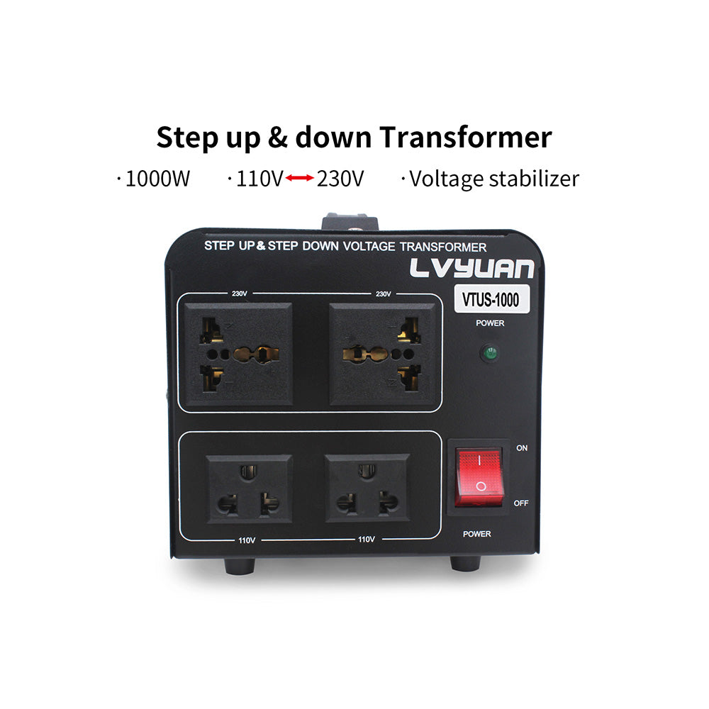 1000W Transformer in Camping Setup – Powering Lights & Small Devices