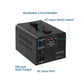 Multi-Outlet Design – 1000W Transformer for Kitchen Appliances