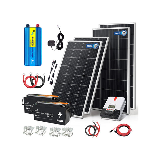 CE-Certified Solar Components - Lithium Batteries & MPPT Controller