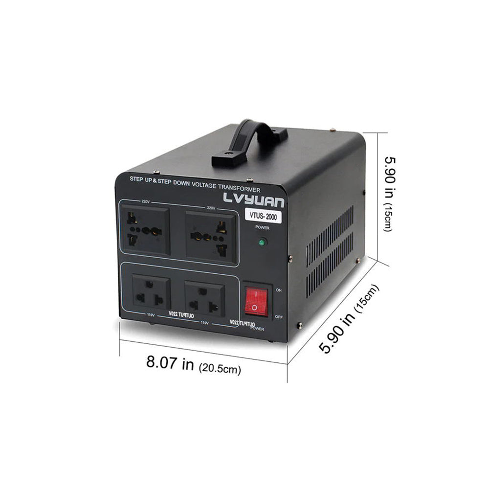 Thermal Fuse Protection – 2000W Voltage Stabilizer Safety