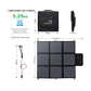Foldable 200W Solar Kit – Portable Design for Camping & Emergencies