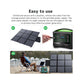 RV/Camping Solar Setup – 200W Panel with Lightweight Aluminum Frame