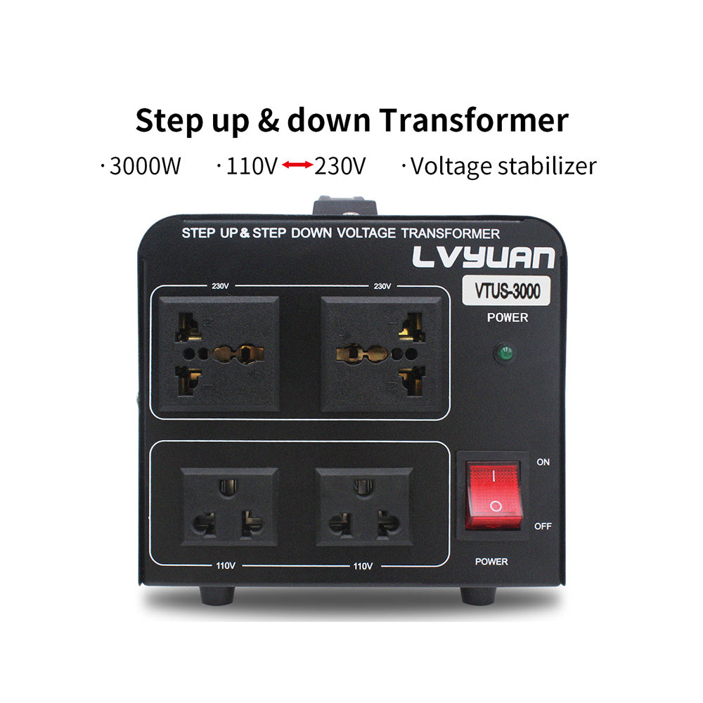 3000W Transformer Powering Refrigerators – Emergency Backup Demo