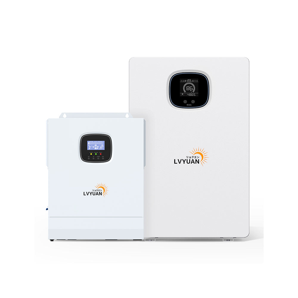 Solar Energy System Powering Commercial Warehouse - Off-Grid Application