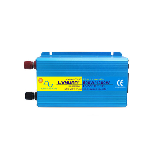 500W Pure Sine Inverter for Home Use – Wall-Mounted Design with LED Indicators