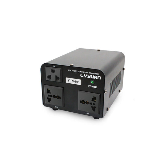 800W Voltage Converter Transformer – Dual 110V-220V for Home & Travel Use