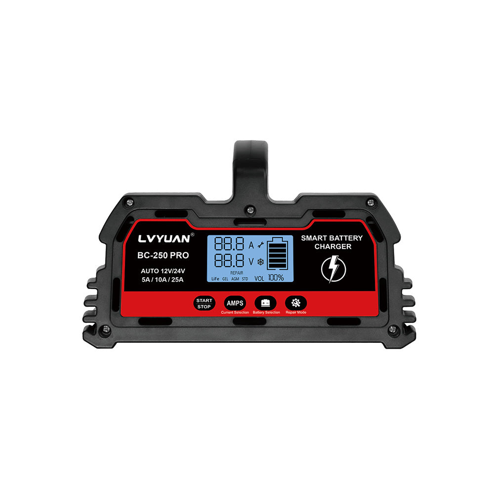 User-Friendly Battery Charger with Error Code Diagnostics - Backed by 2-Year Warranty