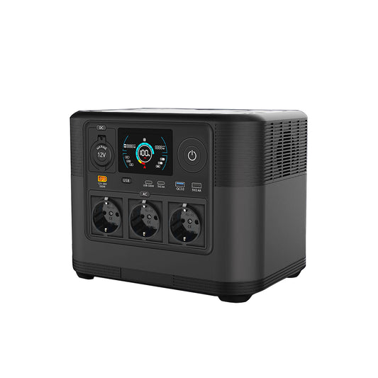 1008Wh LiFePO4 Power Station Pure Sine Wave AC