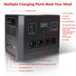 2000W Portable Power Station with 65W USB-C PD for Fast Charging